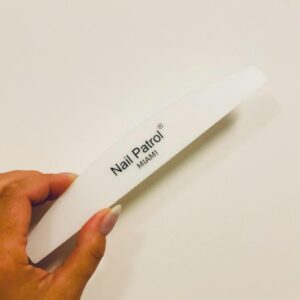 plastic base nail file